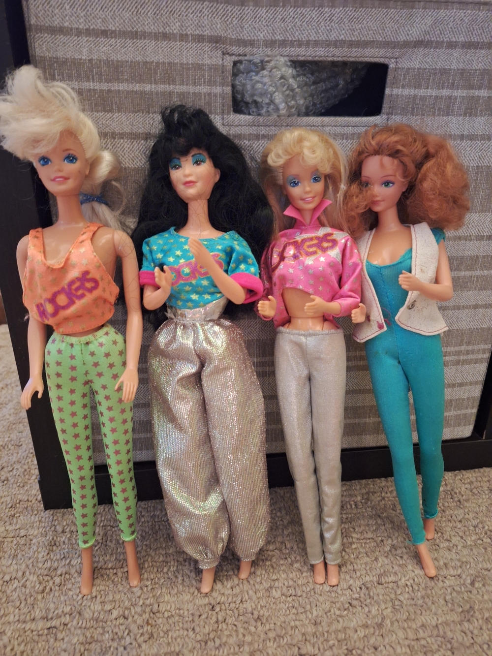 Three Barbie And The Rockers Barbies And An Extra Blonde